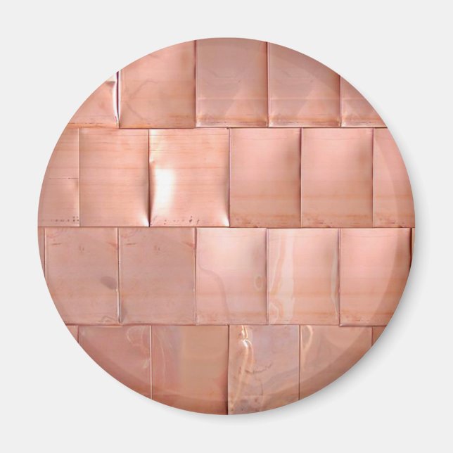 Íman Placas De Cobre (Frente)