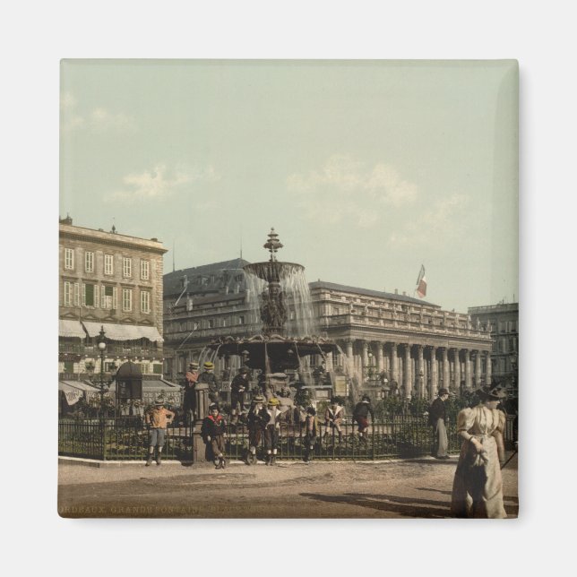 Íman Place Tourny, Bordeaux, França (Frente)