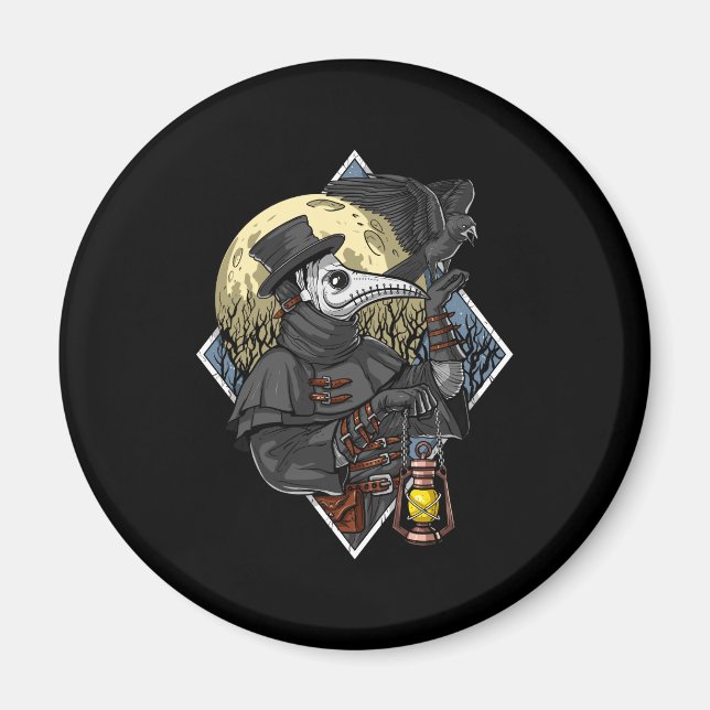 Íman Plague Doutor (Frente)