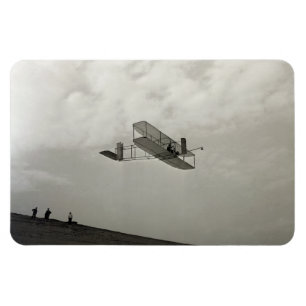 Íman planador direito, antes do primeiro avião