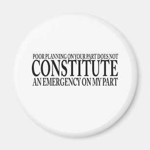 Íman Planeamento pobre em sua parte