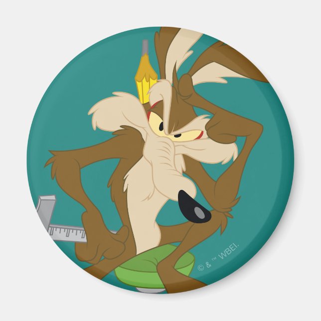Íman Planejamento do WILE E. COYOTE™ (Frente)