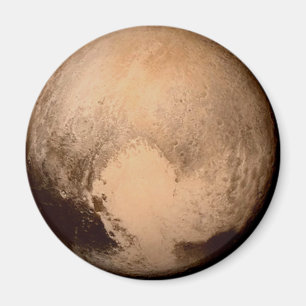 Íman PLANET PLUTO - TENHA UM CORAÇÃO! (sistema solar) ~