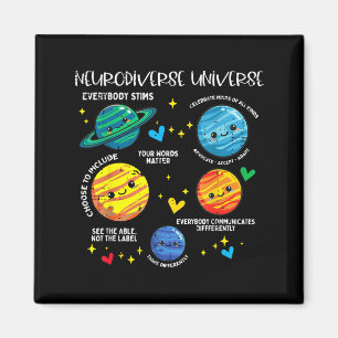 Íman Planeta autismo universo neurodiverso conscientiza