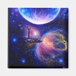 Íman Planeta Galáxia e nebulosa