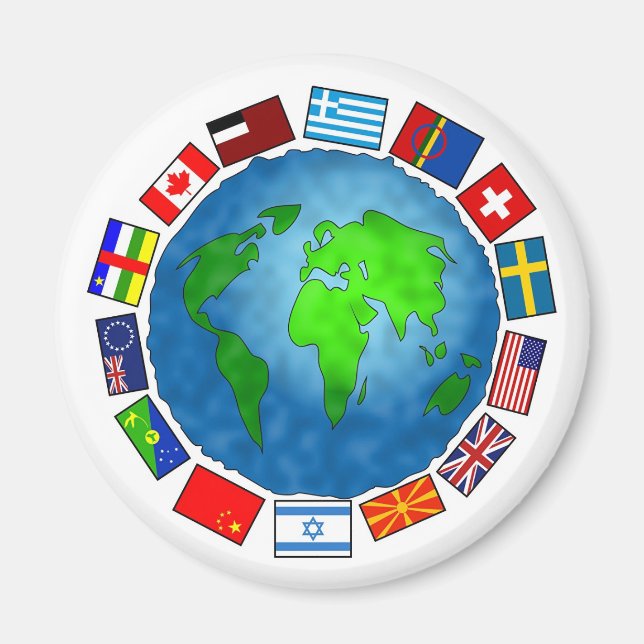 Íman Planeta Sinalizador (Frente)