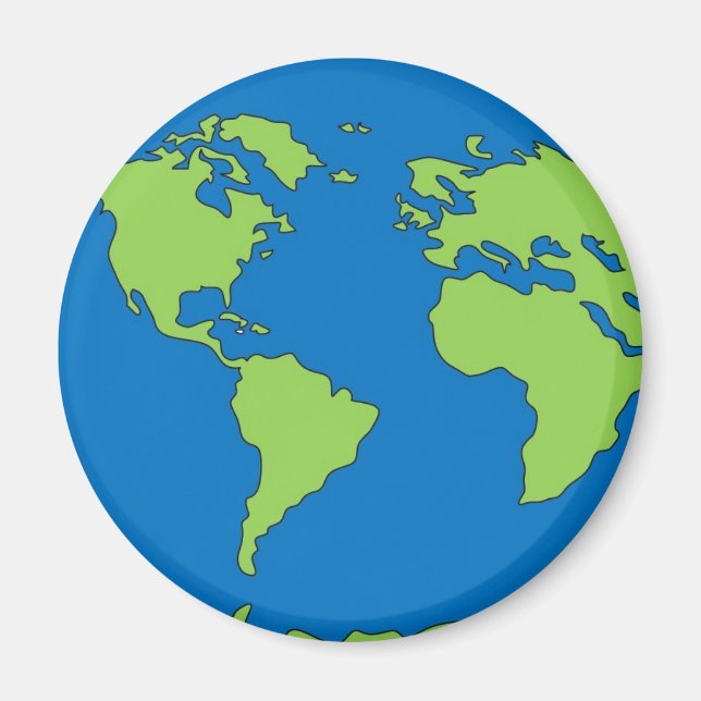 Íman Planeta Terra (Frente)