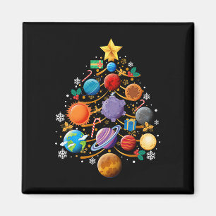 Íman Planetas do Sistema Solar Árvore de Natal Astronom