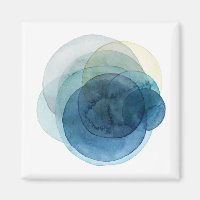 Planetas em Evolução - Círculos de Aquarela