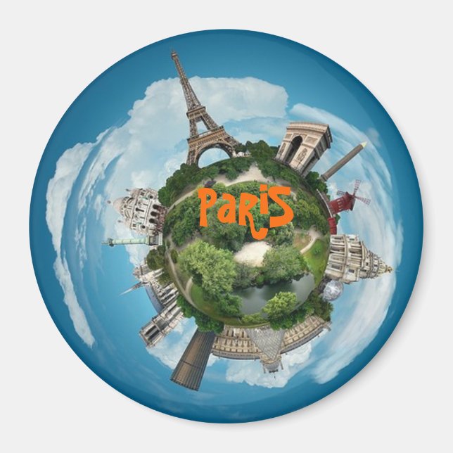 Íman planetparis, PaRiS (Frente)