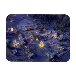 Íman Planície Montanhosa, Imagem Flexível de Natal