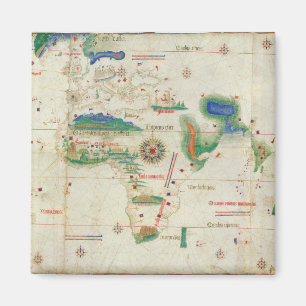 Íman Planisphere   1502 de Cantino