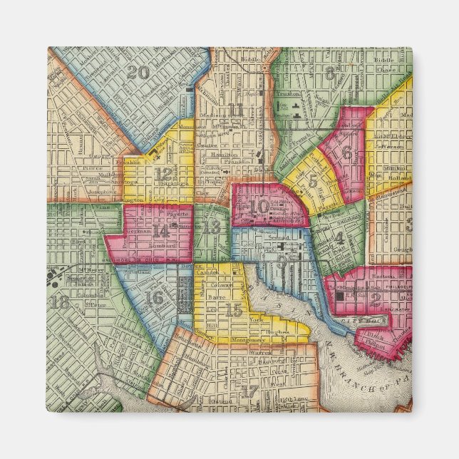 Íman Plano De Baltimore (Frente)