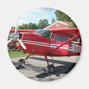 Íman Plano de esqui, Talkeetna, Alaska, EUA