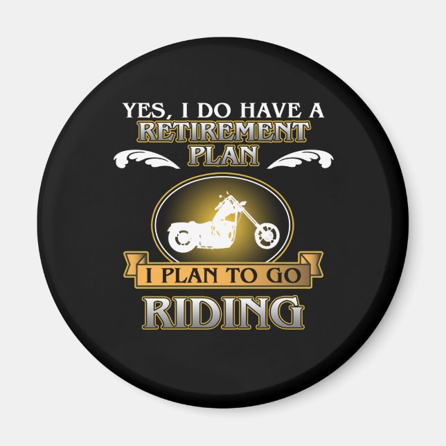 Íman Plano de Reforma Ancorando o veículo de bicicleta  (Frente)