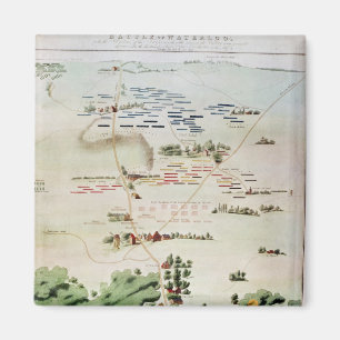 Íman Plano e ideia da batalha de Waterloo