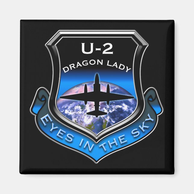 Íman Plano espião U-2 (Frente)