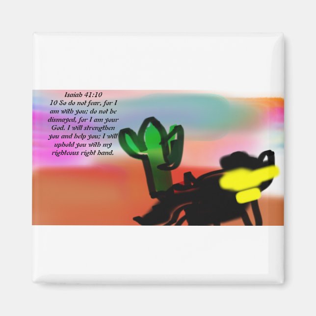 Íman plano jesus (Frente)