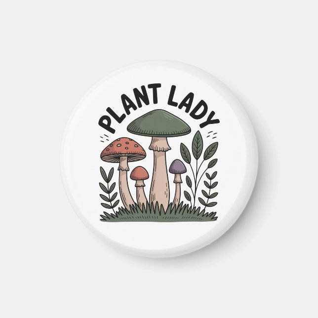 Íman Plant Lady (Frente)