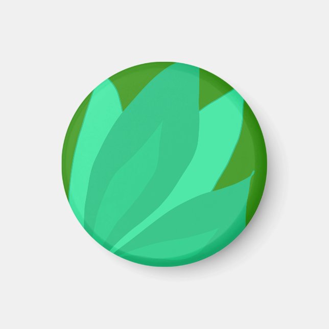 Íman Planta Verde (Frente)