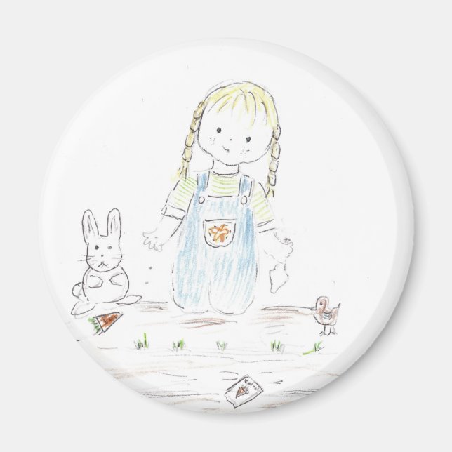 Íman Plantação de Meninas (Frente)