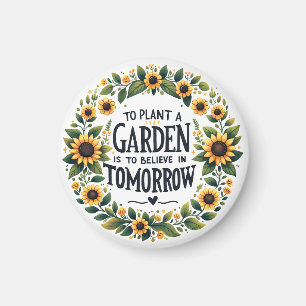 Íman Plantar Um Jardim É Acreditar No Amanhã