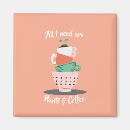 Íman Plantas e café