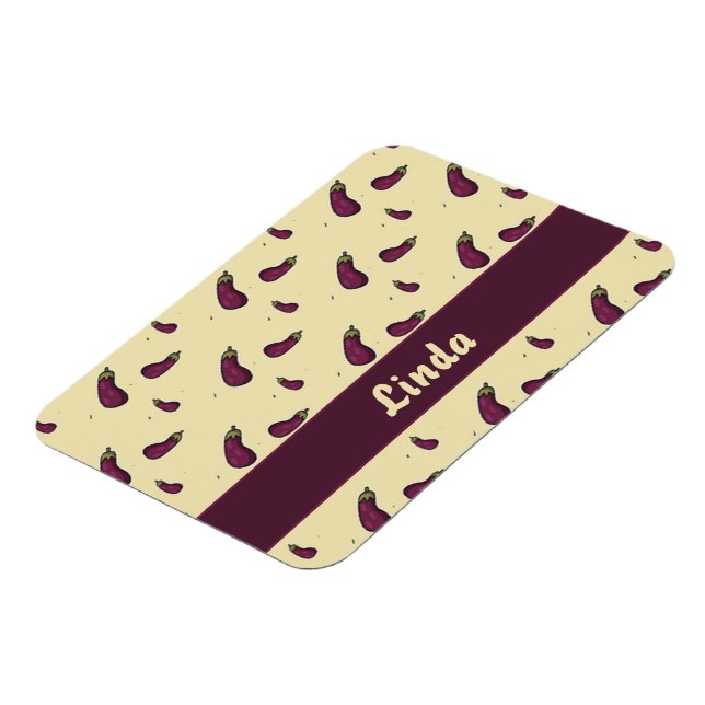 Íman Plantas roxas de berço amarelas (Left Side)