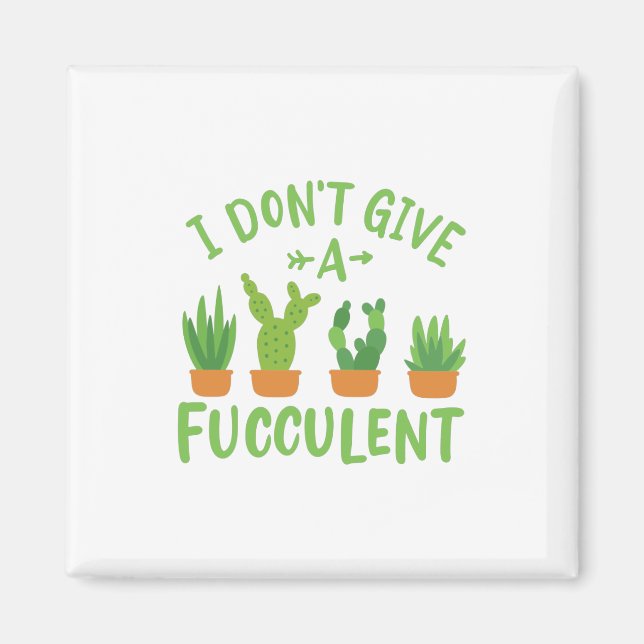 Íman Plantas Suculentas (Frente)