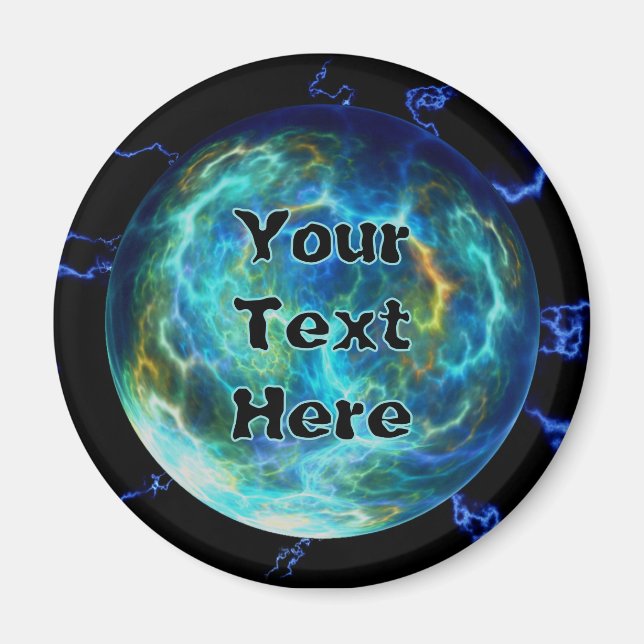 Íman Plasma Elétrico (Frente)