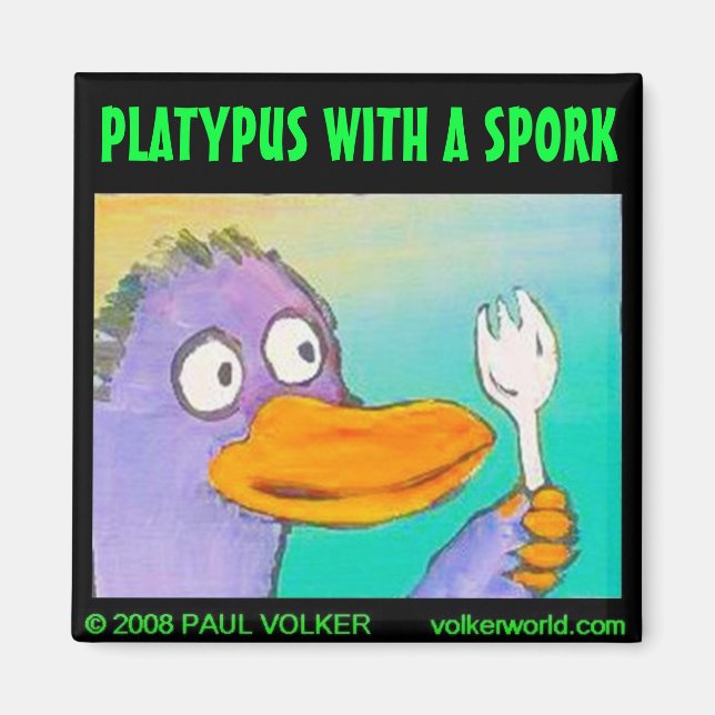 ÍMAN PLATÍPUS $ 3,00 (Frente)