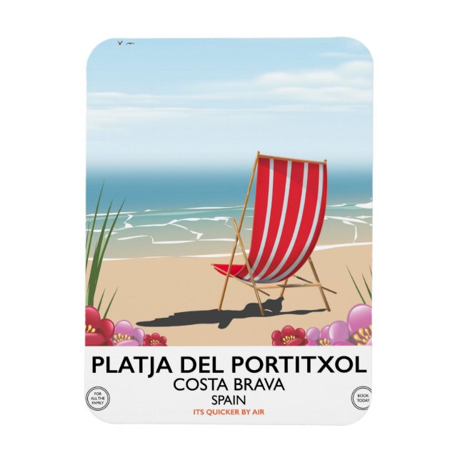 Íman Platja del Portitxol, Costa Brava, Espanha (Vertical)