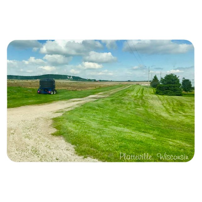 Íman Platteville, Wisconsin Midwest Photoographic Magne (Horizontal)