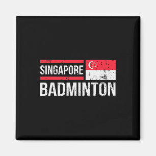 Íman Playe desportiva desportiva de Badminton de Singap