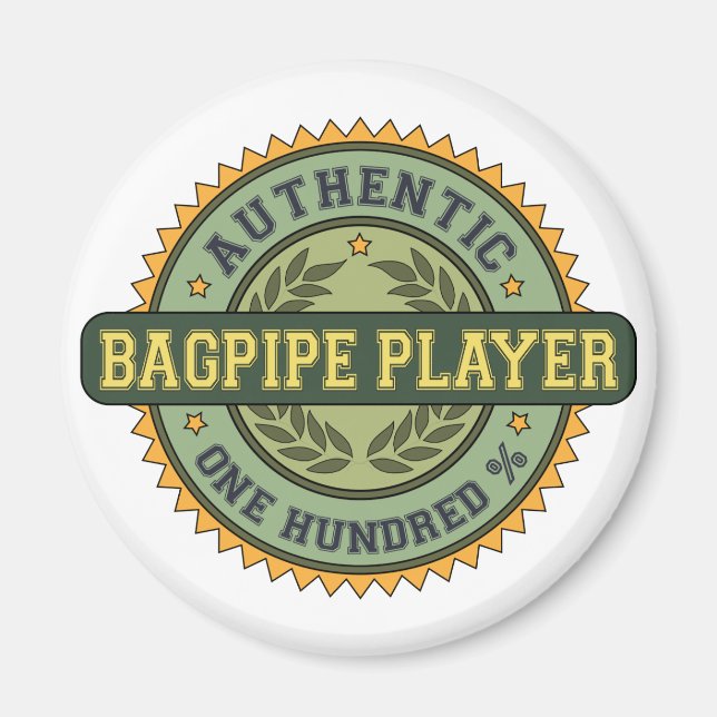 Íman Player de Bagpipe Autêntico (Frente)