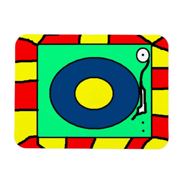 Íman Player de gravação (Horizontal)