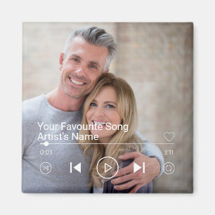 Íman Playlist de Fotos e Música Personalizada