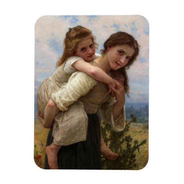 Íman Pleasant Burden por William Adolphe Bouguereau (Vertical)