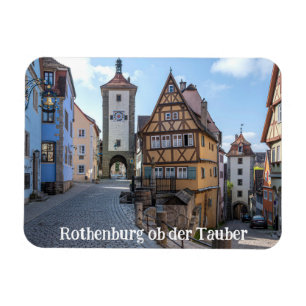 Íman Plönlein em Rothenburg ob der Tauber, Alemanha