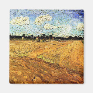 Íman Plowed Field (the Furrows), por Vincent van Gogh
