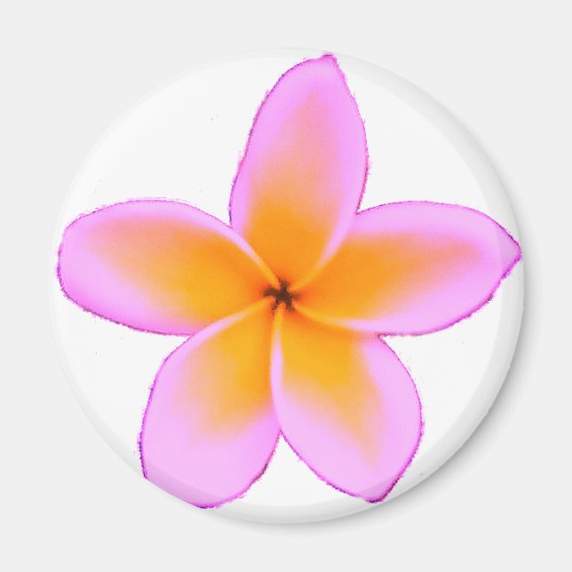 Íman Plumeria (Frente)