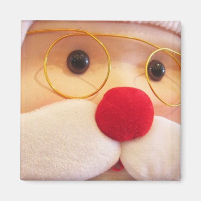 Íman Plush Santa Claus Magnet (Frente)