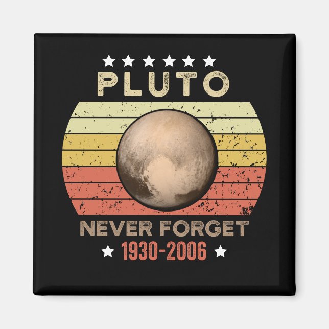 Íman Plutão Nunca Esquece 1930-2006 (Frente)