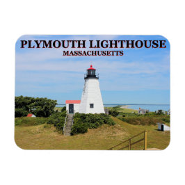 Íman Plymouth Lighthouse, "The Gurnet" Massachusetts