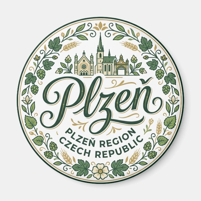 Íman Plzeň República Tcheca (Frente)