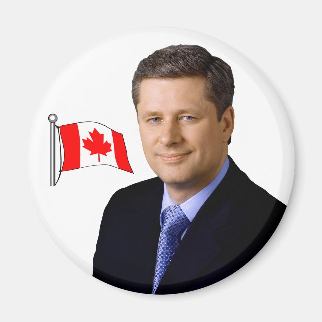 Íman PM no Canadá Stephen Harper (Frente)