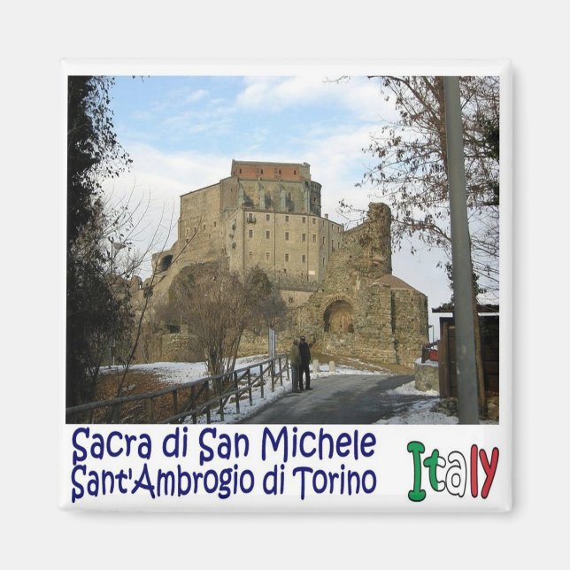Íman PMT019 TURIN Santo Ambrogio, Itália, Fridge (Frente)