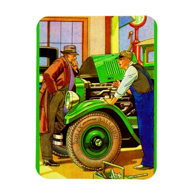 Íman Pneus de balões Kelly Springfield e 1924 (Vertical)