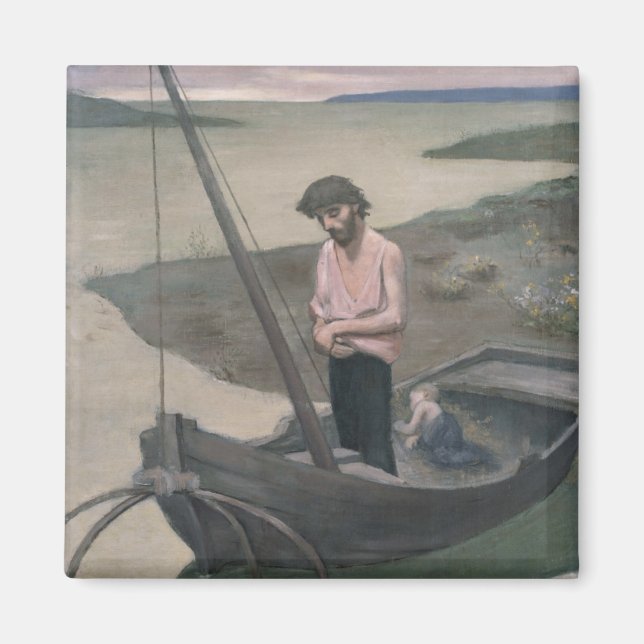 Íman Pobre pescador de Pierre Puvis de Chavannes (Frente)