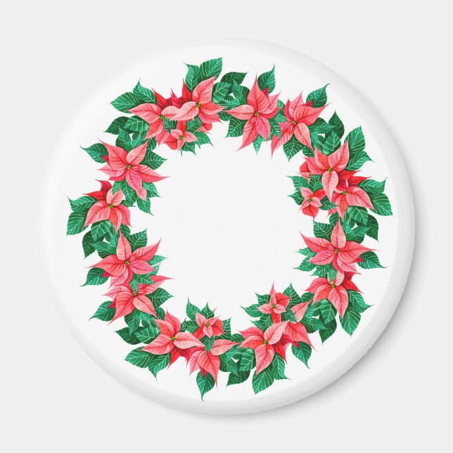 Íman Pobreza personalizada de Natal e Ano Novo (Frente)